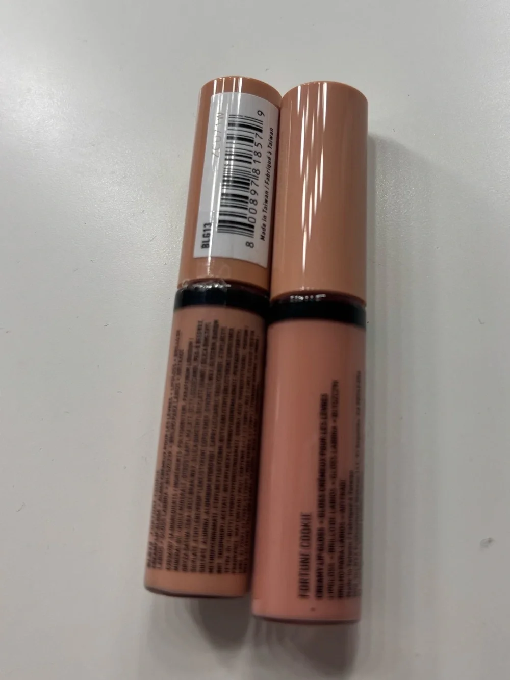 2 NYX Butter Gloss Non-Sticky Lip Gloss - Fortune Cookie